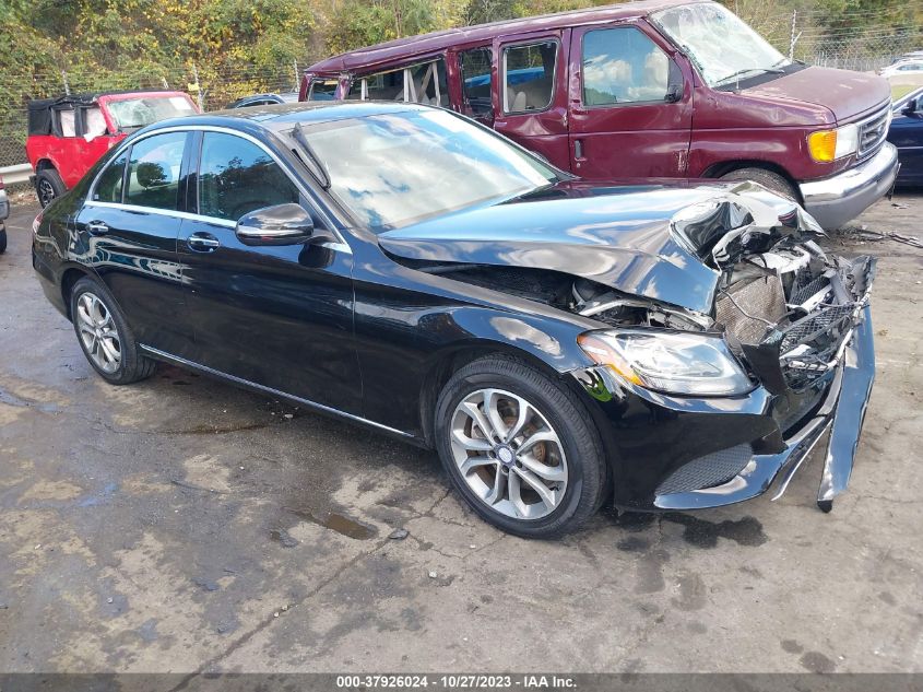 55SWF4KB4HU195787 2017 MERCEDES-BENZ C-CLASS - Image 1