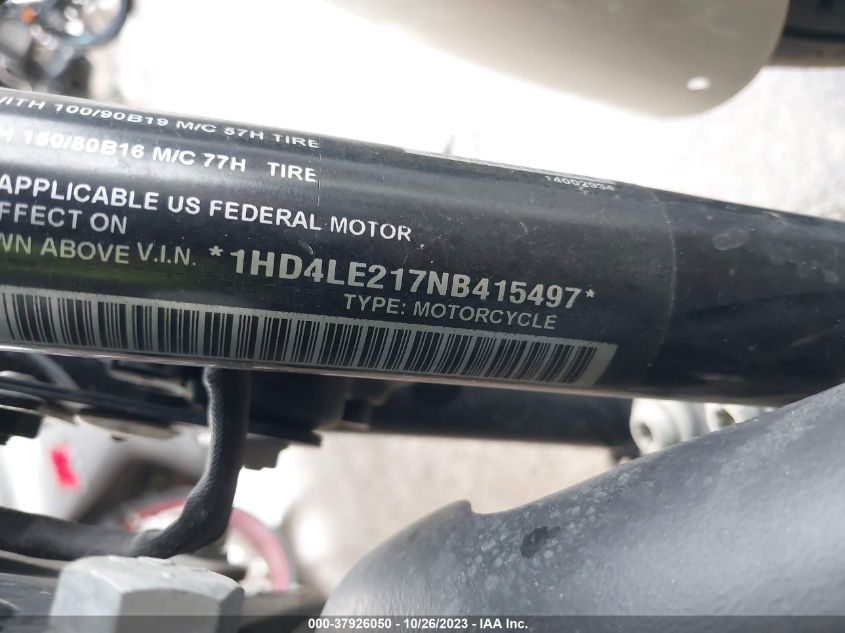2022 HARLEY-DAVIDSON XL883 N - 1HD4LE217NB415497