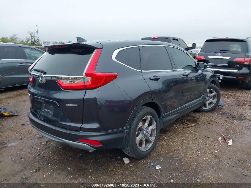 VIN 7FARW1H59KE034751 2019 HONDA CR-V EX