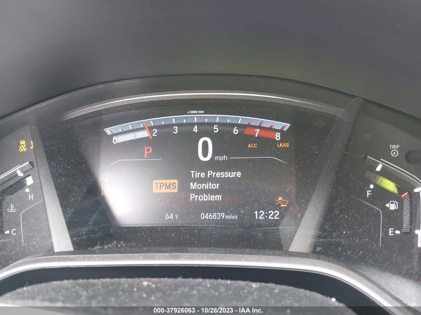 VIN 7FARW1H59KE034751 2019 HONDA CR-V EX