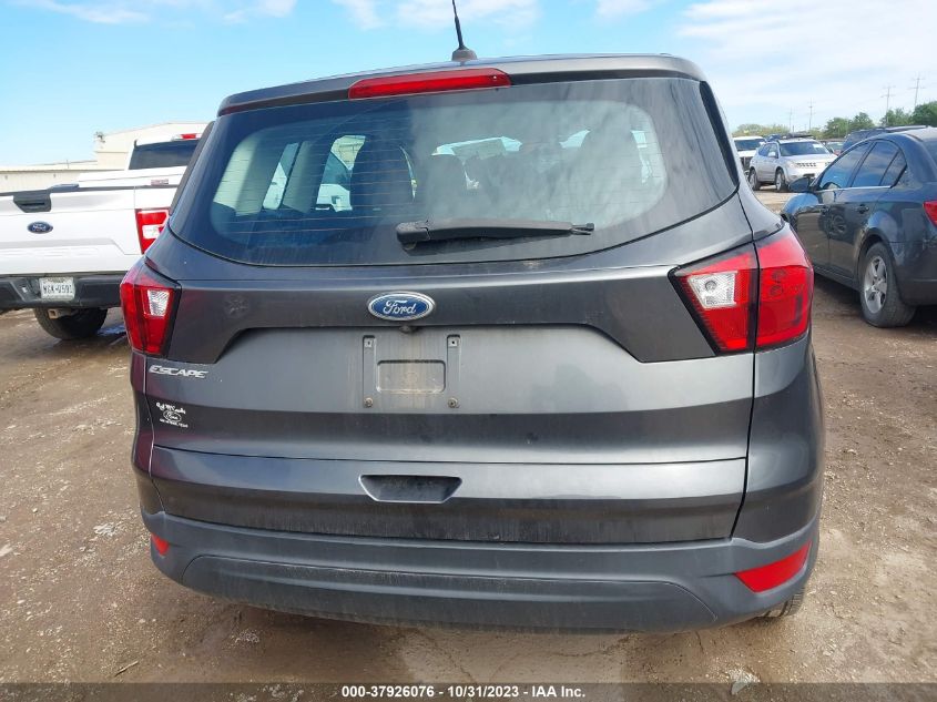 2019 FORD ESCAPE S - 1FMCU0F71KUA34199