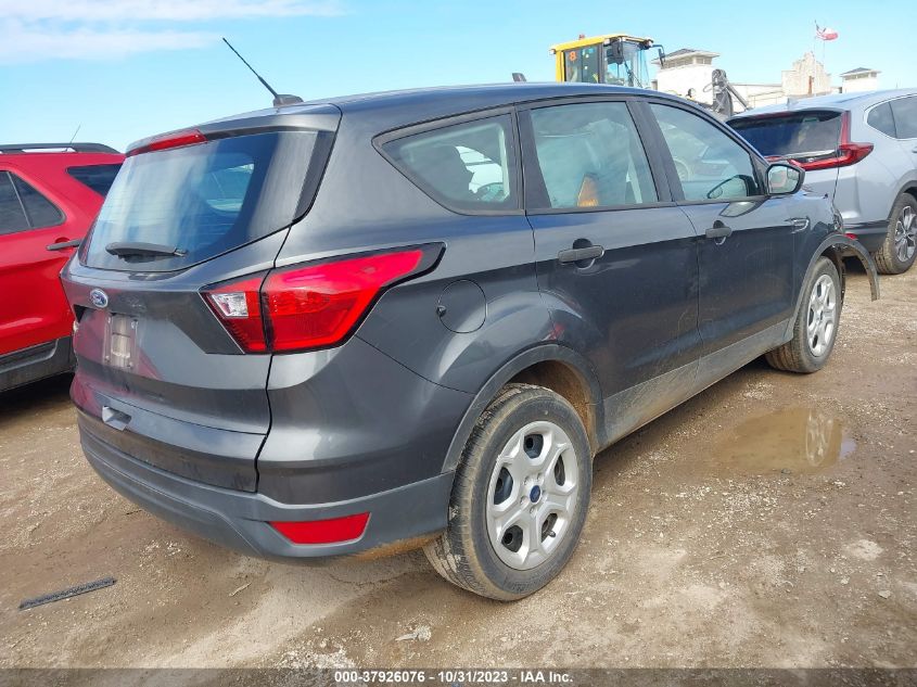 2019 FORD ESCAPE S - 1FMCU0F71KUA34199