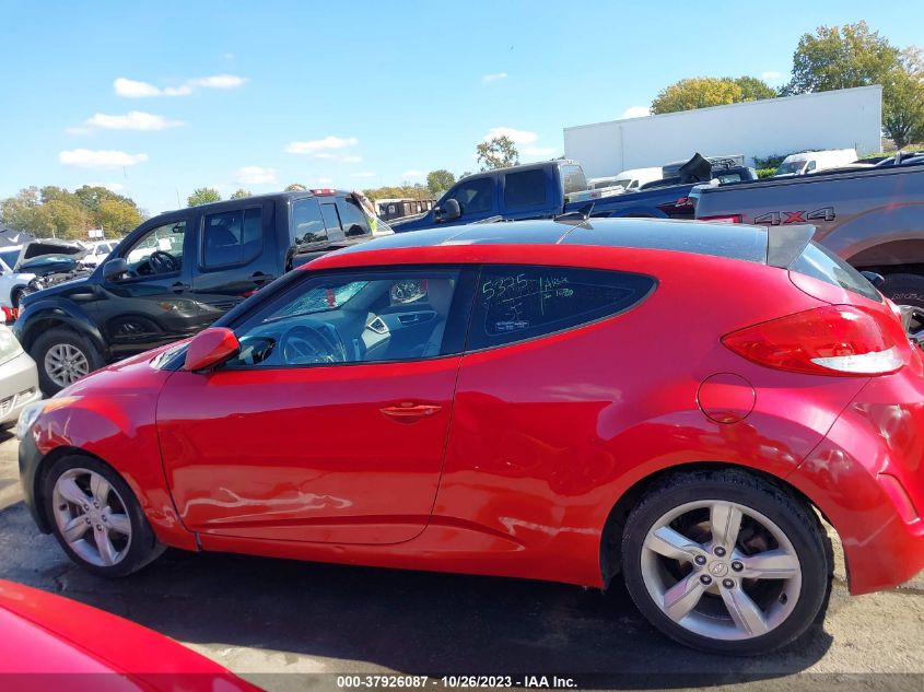2014 HYUNDAI VELOSTER - KMHTC6AD5EU195646