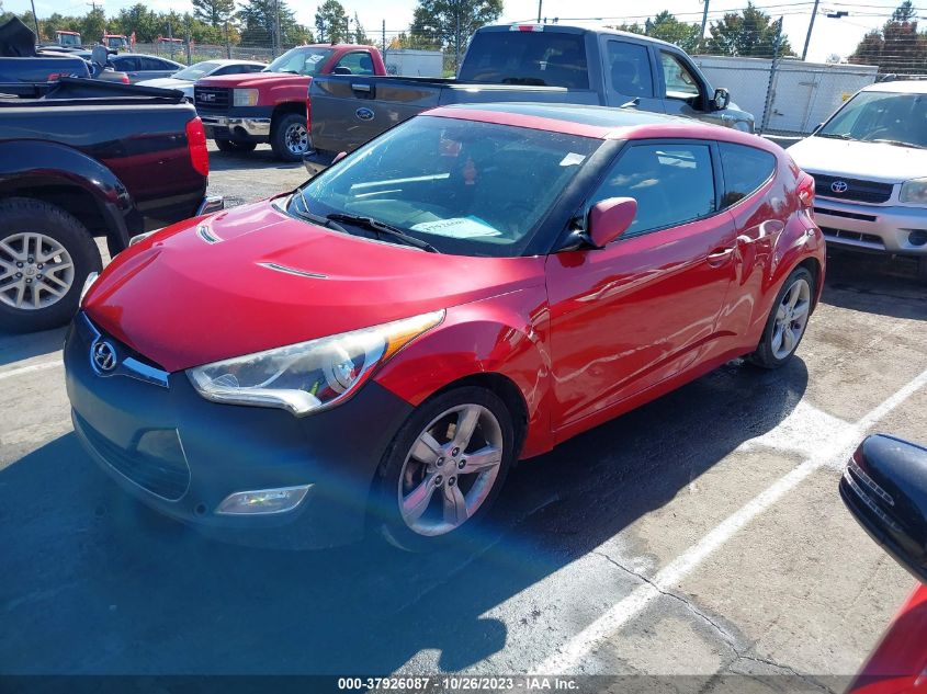 2014 HYUNDAI VELOSTER - KMHTC6AD5EU195646