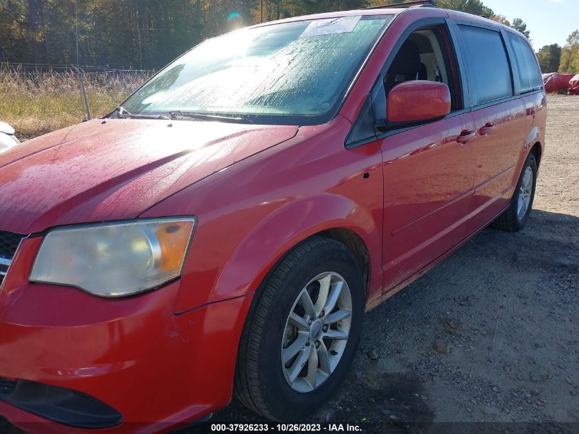 2013 DODGE GRAND CARAVAN SXT - 2C4RDGCG4DR738795