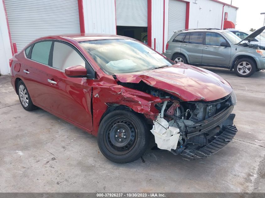 2017 NISSAN SENTRA S/SV/SR/SL - 3N1AB7APXHL642620