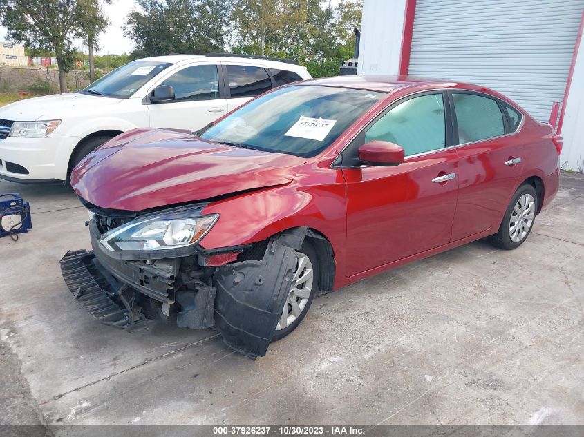 2017 NISSAN SENTRA S/SV/SR/SL - 3N1AB7APXHL642620