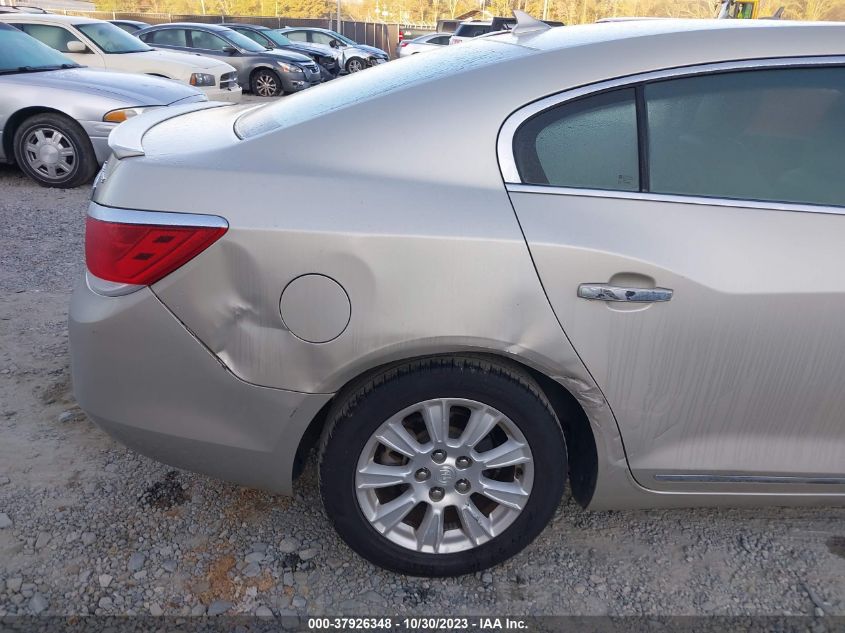 2013 BUICK LACROSSE - 1G4GC5ER9DF207379