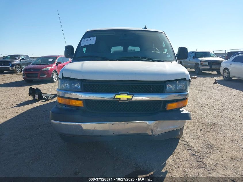 2018 CHEVROLET EXPRESS PASSENGER LT 1GAZGPFG1J1244258