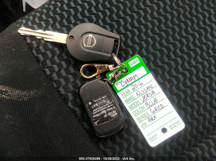 2016 NISSAN VERSA NOTE SV - 3N1CE2CP5GL366281