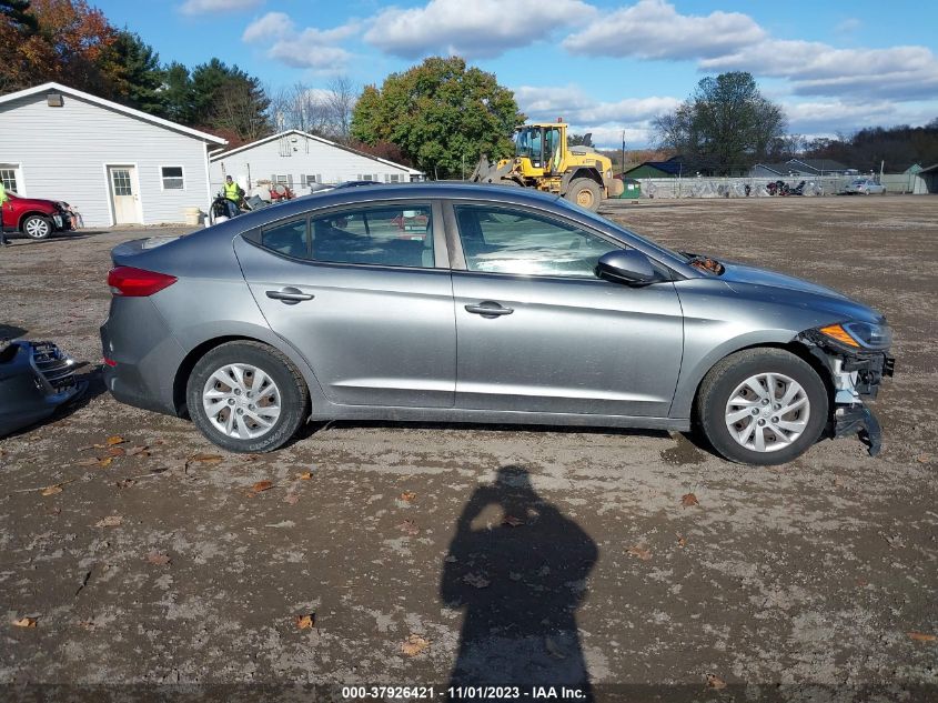 2017 HYUNDAI ELANTRA SE - KMHD74LF3HU370878