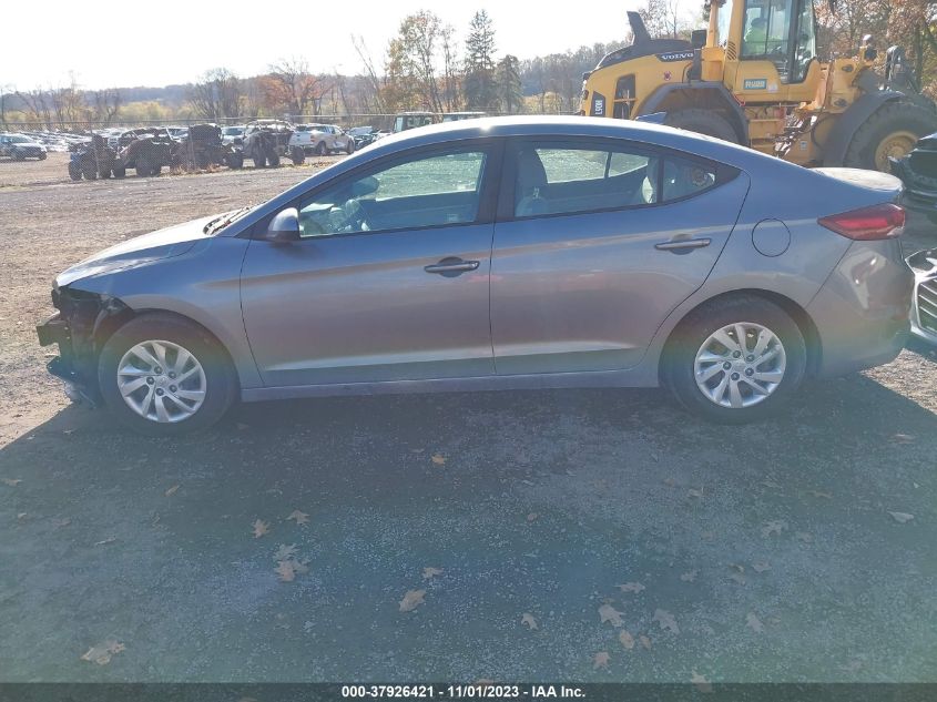 2017 HYUNDAI ELANTRA SE - KMHD74LF3HU370878