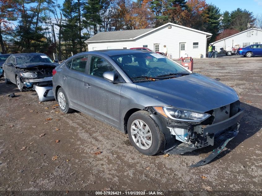 2017 HYUNDAI ELANTRA SE - KMHD74LF3HU370878