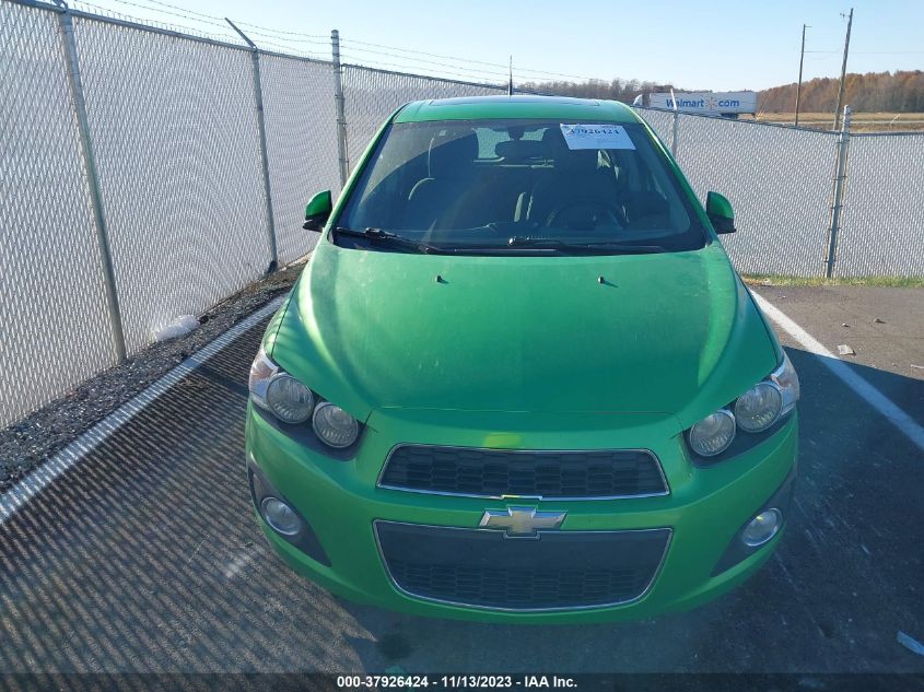 2014 CHEVROLET SONIC LT - 1G1JC6SH5E4228800