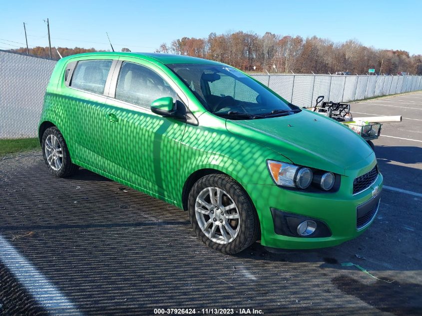 2014 CHEVROLET SONIC LT - 1G1JC6SH5E4228800
