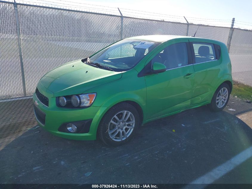 2014 CHEVROLET SONIC LT - 1G1JC6SH5E4228800