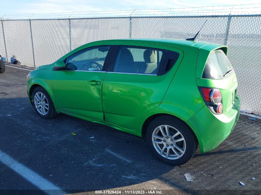 2014 CHEVROLET SONIC LT - 1G1JC6SH5E4228800