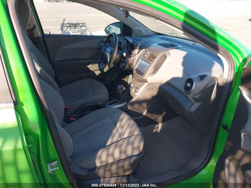 2014 CHEVROLET SONIC LT - 1G1JC6SH5E4228800