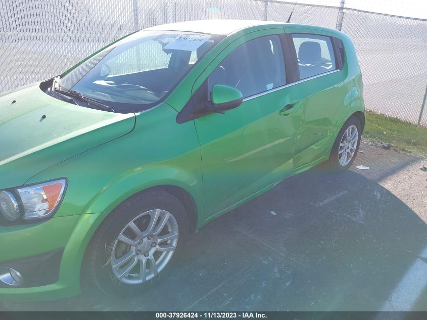 2014 CHEVROLET SONIC LT - 1G1JC6SH5E4228800