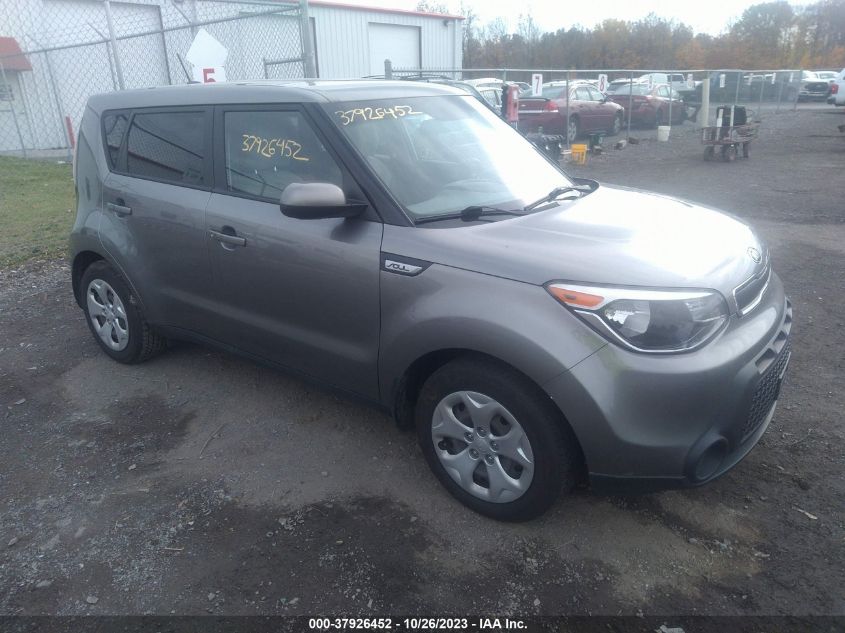 2015 KIA SOUL BASE - KNDJN2A23F7227717