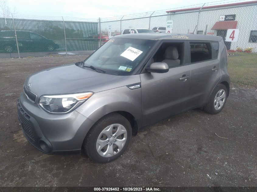 2015 KIA SOUL BASE - KNDJN2A23F7227717