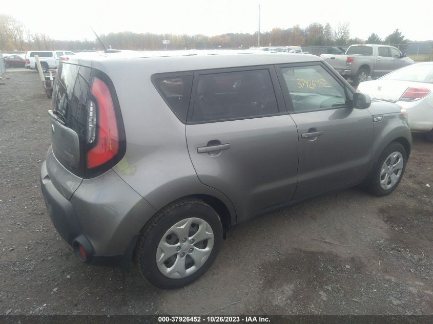2015 KIA SOUL BASE - KNDJN2A23F7227717