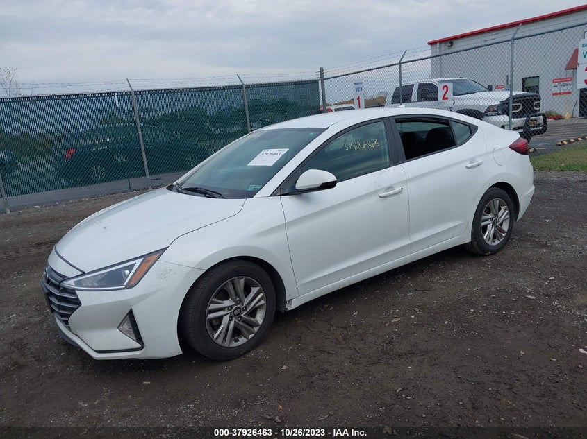 VIN 5NPD84LF7KH396354 2019 HYUNDAI ELANTRA SEL
