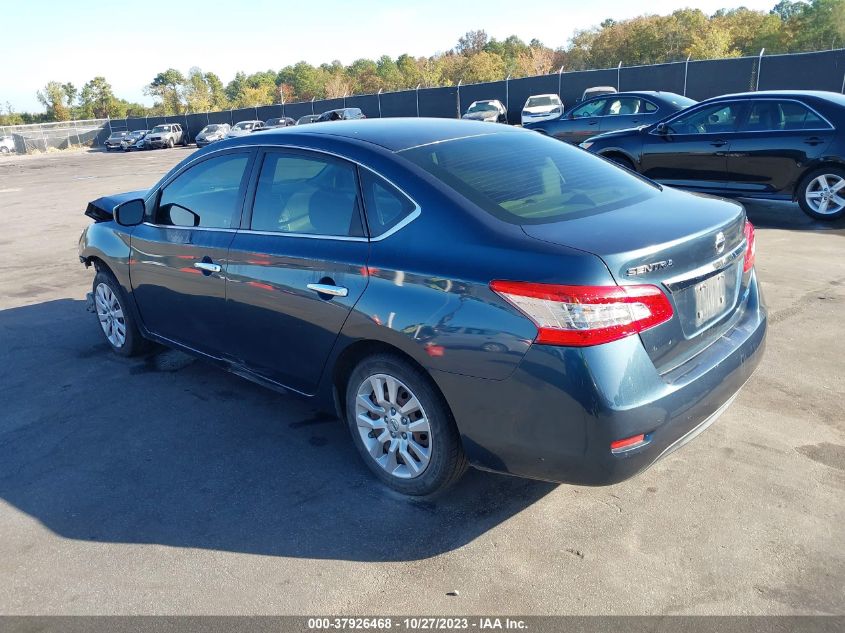 2014 NISSAN SENTRA SV - 3N1AB7APXEL691506