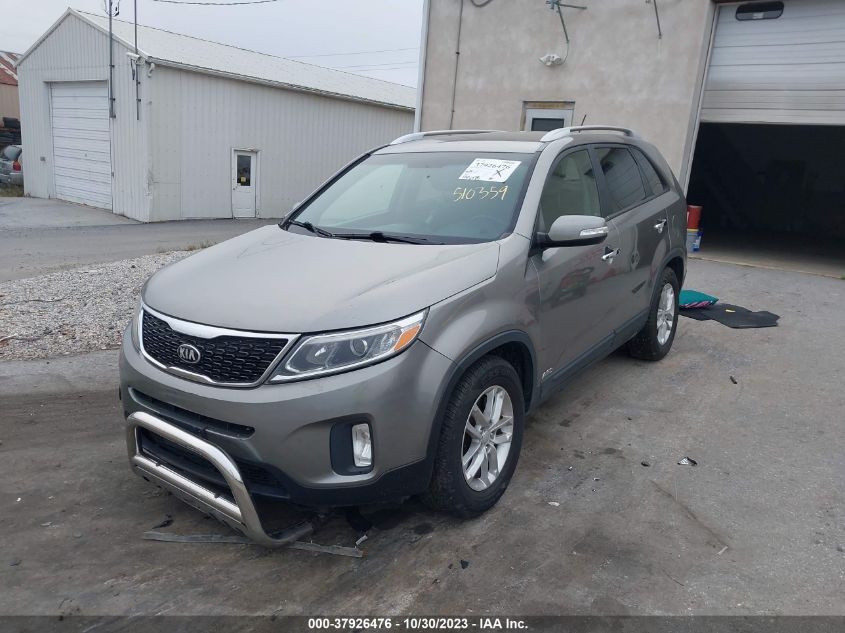 2014 KIA SORENTO LX - 5XYKTDA62EG510359