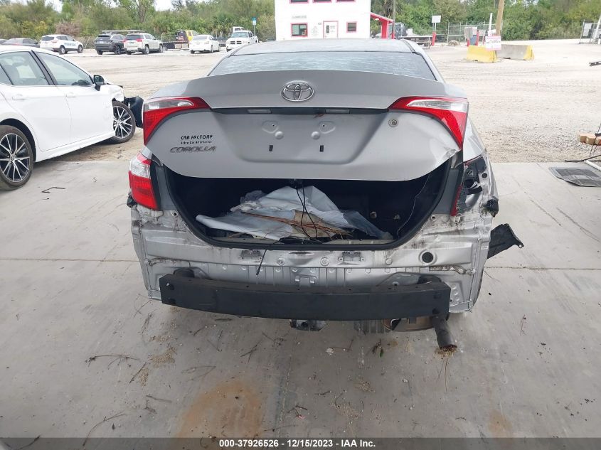 2016 TOYOTA COROLLA L/LE/LE PLS/PRM/S/S PLS - 2T1BURHE6GC736457