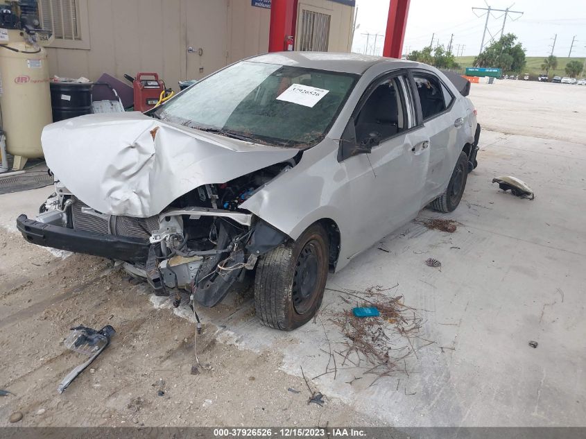 2016 TOYOTA COROLLA L/LE/LE PLS/PRM/S/S PLS - 2T1BURHE6GC736457