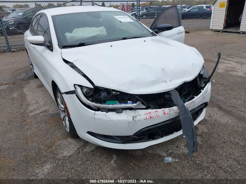 2015 CHRYSLER 200 S - 1C3CCCBB3FN626596
