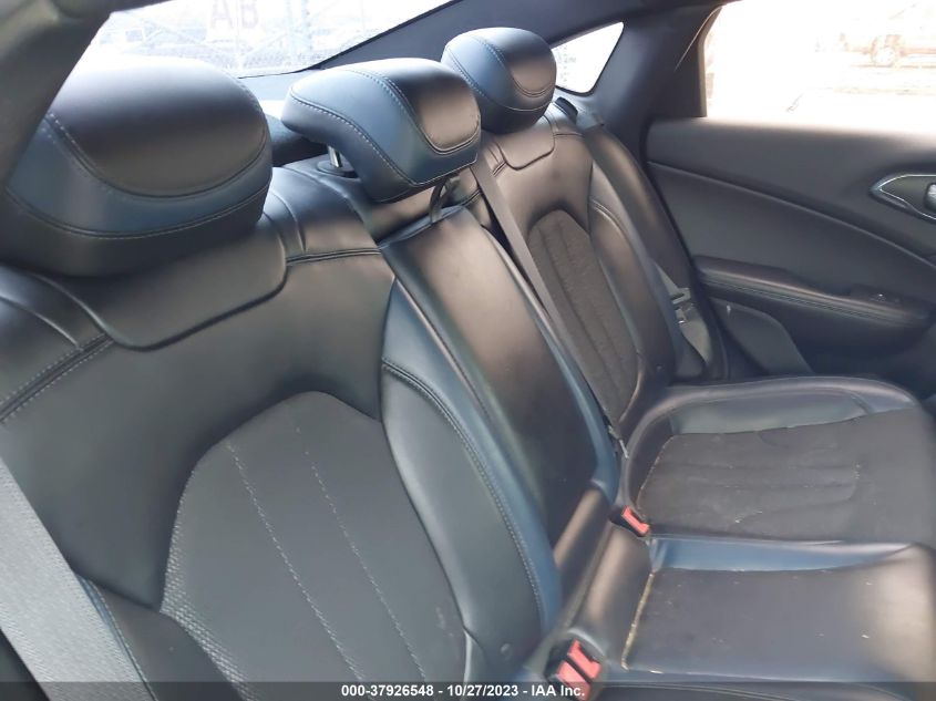 2015 CHRYSLER 200 S - 1C3CCCBB3FN626596