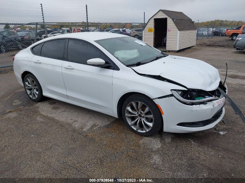 2015 CHRYSLER 200 S - 1C3CCCBB3FN626596