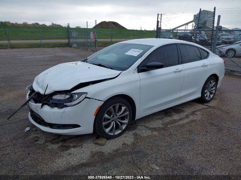 2015 CHRYSLER 200 S - 1C3CCCBB3FN626596