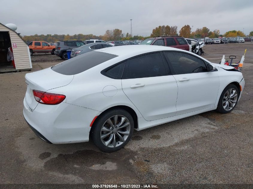 2015 CHRYSLER 200 S - 1C3CCCBB3FN626596