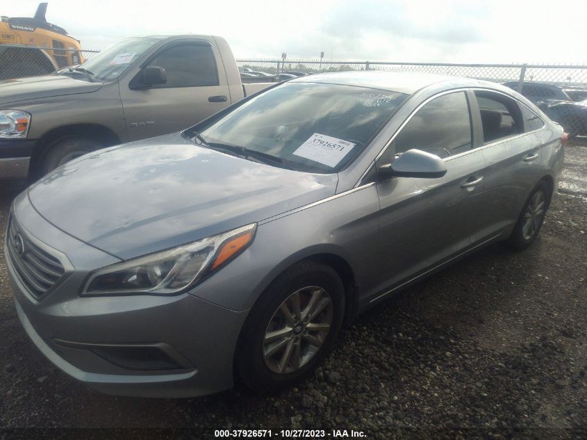 2016 HYUNDAI SONATA SE - 5NPE24AF0GH299187