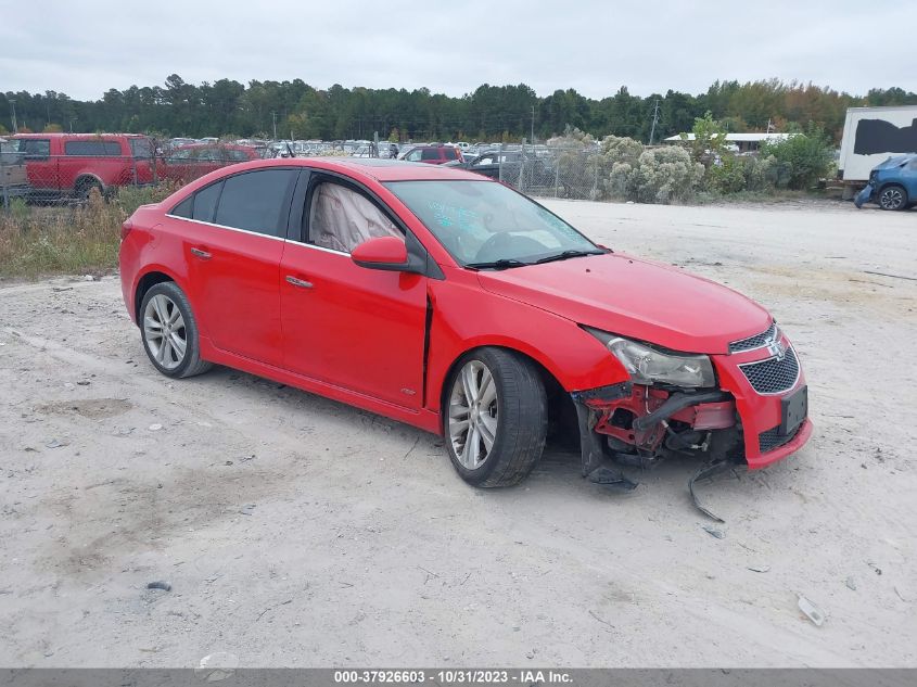 2014 CHEVROLET CRUZE LTZ - 1G1PG5SB1E7291783
