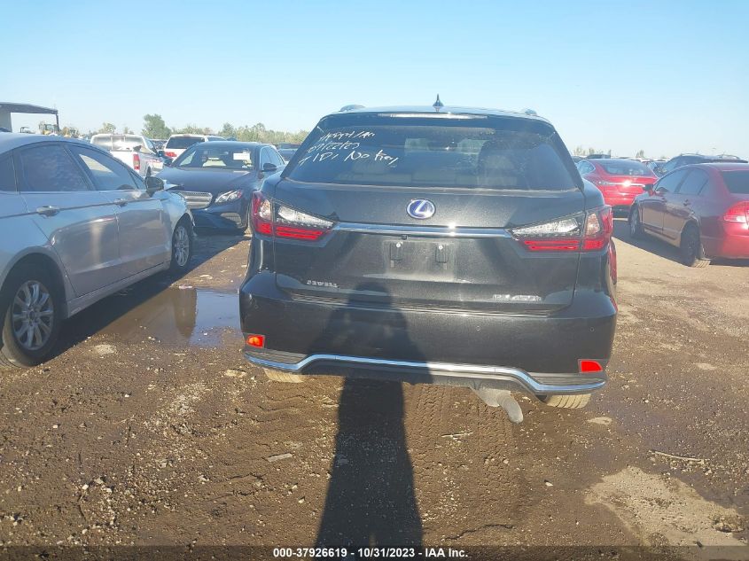 2020 LEXUS RX RX 450H - 2T2HGMDA6LC047015