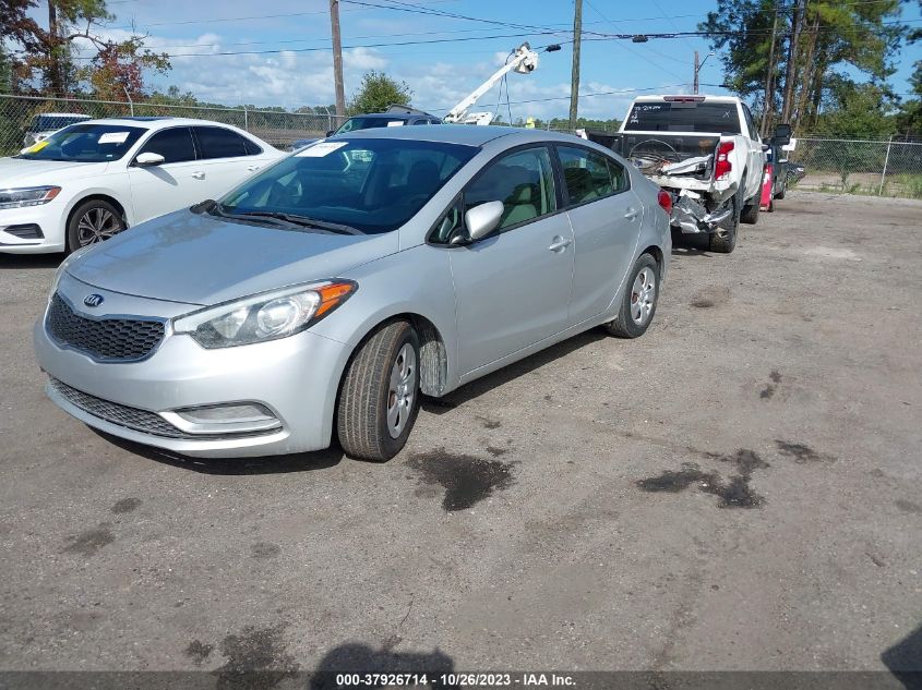 2015 KIA FORTE LX - KNAFK4A68F5329438