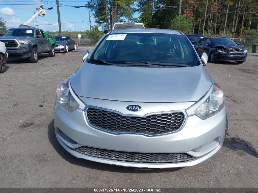 2015 KIA FORTE LX - KNAFK4A68F5329438