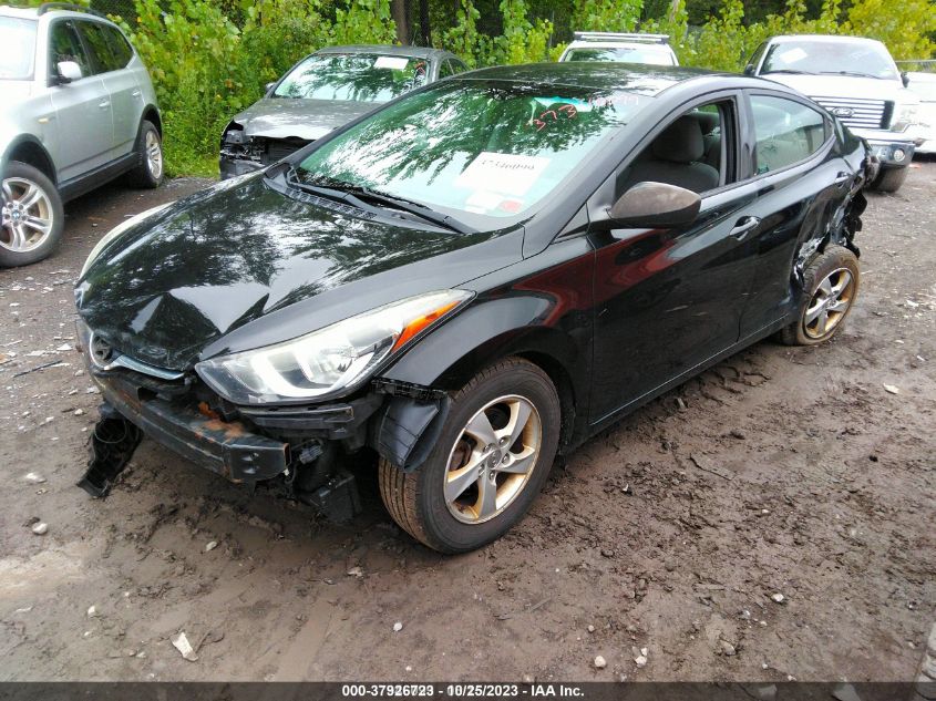 2014 HYUNDAI ELANTRA SE - KMHDH4AE3EU081339