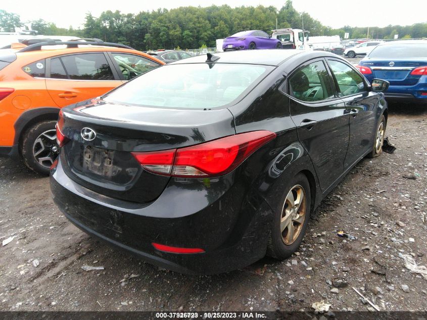 2014 HYUNDAI ELANTRA SE - KMHDH4AE3EU081339