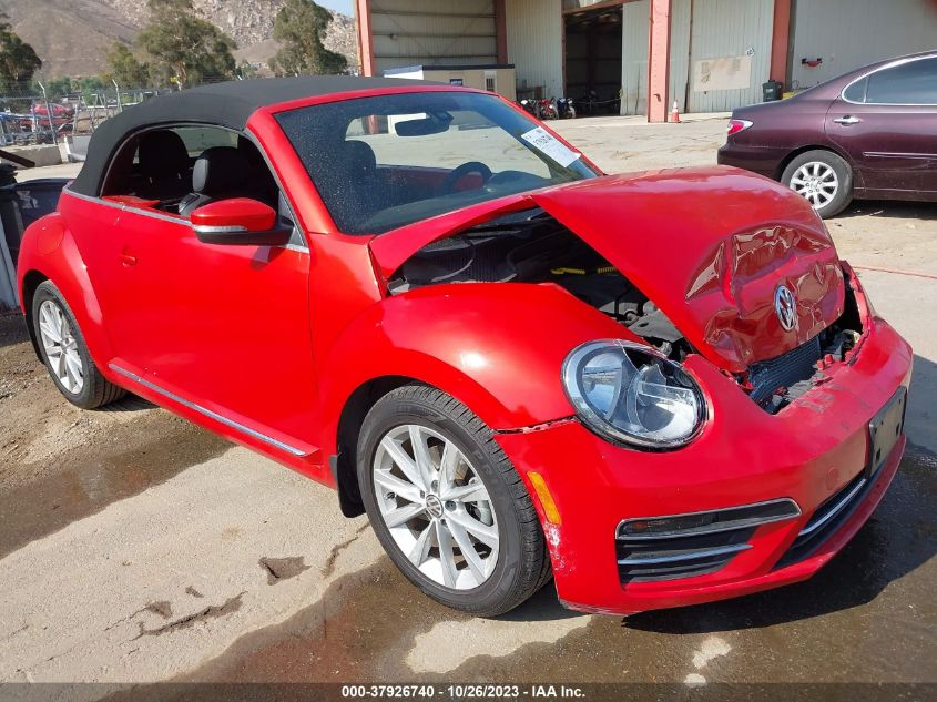 3VW517AT4HM809642 VOLKSWAGEN BEETLE CONVERTIBLE 1.8T S/1.8T SE 2017
