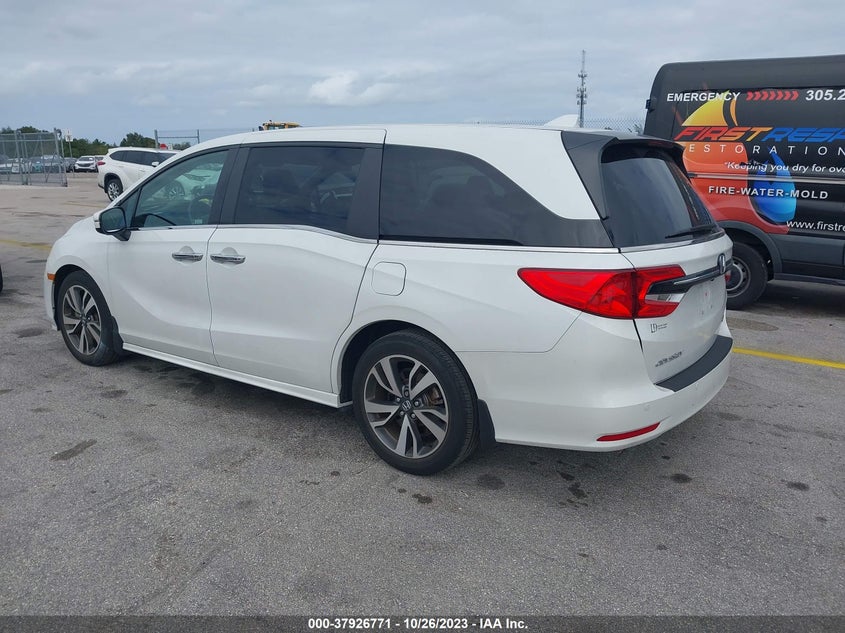 VIN 5FNRL6H87MB008308 2021 HONDA ODYSSEY TOURING