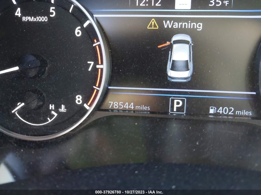 VIN 1N4BL4FW8KC183125 2019 NISSAN ALTIMA 2.5 PLATINUM