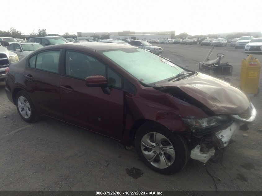 2014 HONDA CIVIC SEDAN LX - 19XFB2F51EE254320