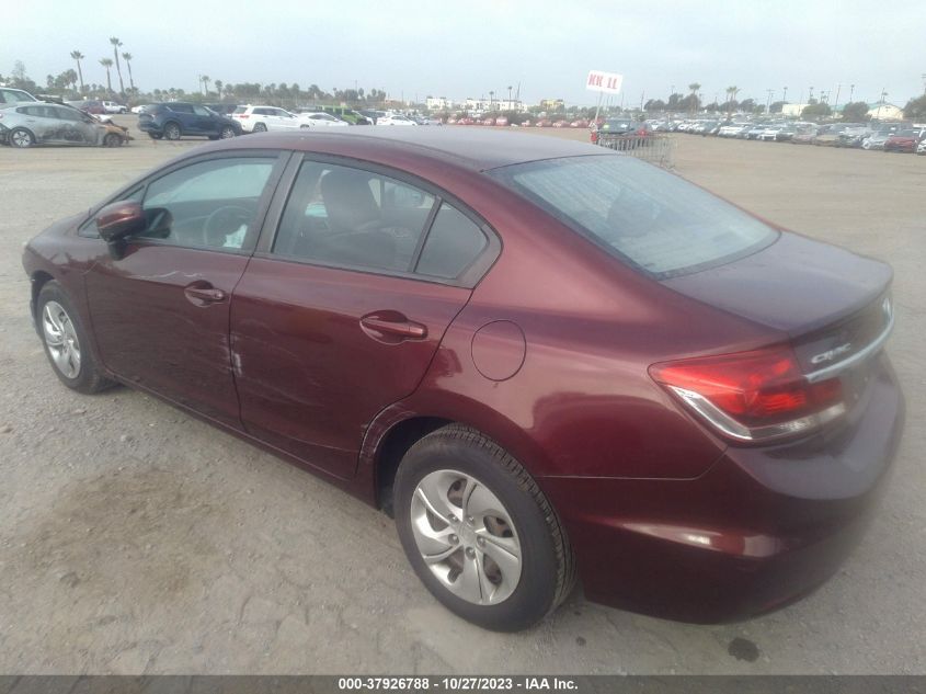 2014 HONDA CIVIC SEDAN LX - 19XFB2F51EE254320