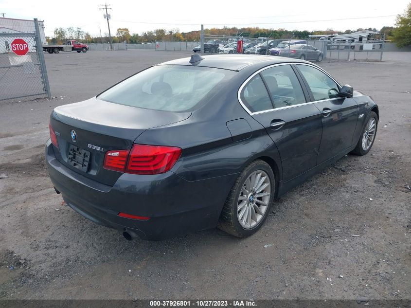 2013 BMW 5 SERIES 535I XDRIVE WBAFU7C51DDU67647