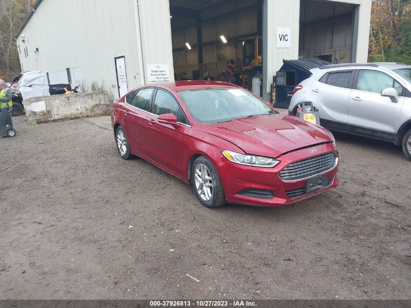 2013 FORD FUSION SE - 3FA6P0H74DR213973